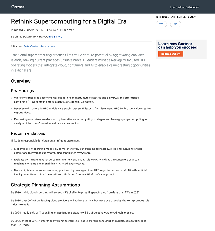 Level-Up Your Supercomputing