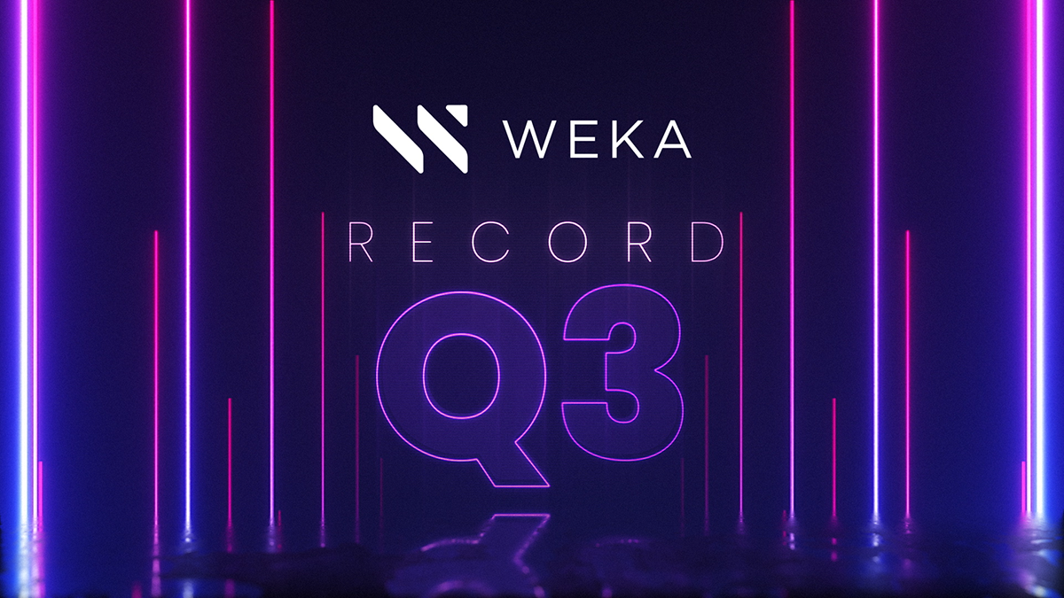 WEKA Exceeds Its Fiscal Year 2022 Financial Targets in Record Third Quarter