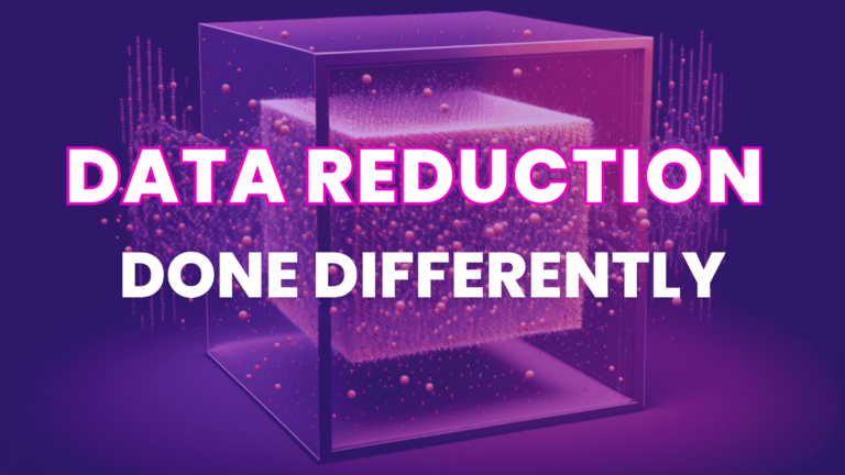 How Data Reduction Can Improve Operational Efficiency