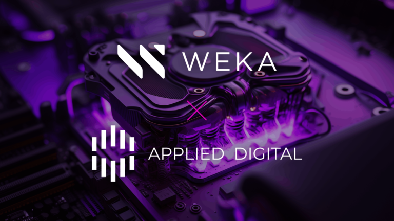 WEKA Partners with Applied Digital to Supercharge Its GPU Cloud for Generative AI Customers