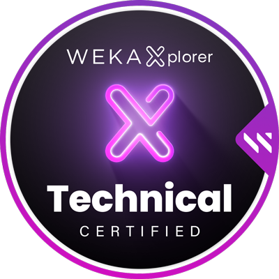 WEKA X Technical Xplorer