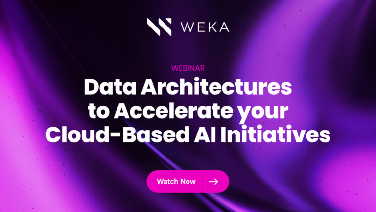 Data Architectures to Accelerate your Cloud-Based AI Initiatives