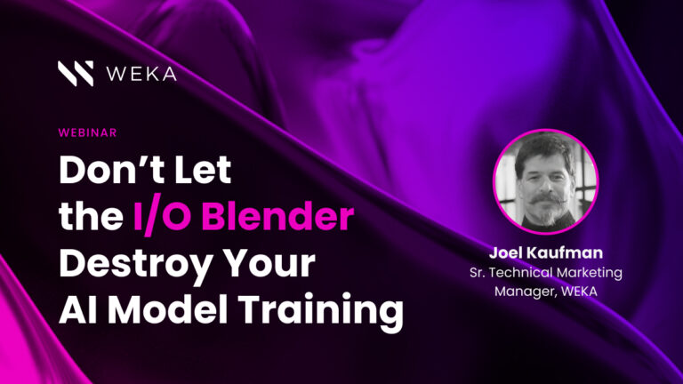 Don’t Let the I/O Blender Destroy Your AI Model Training