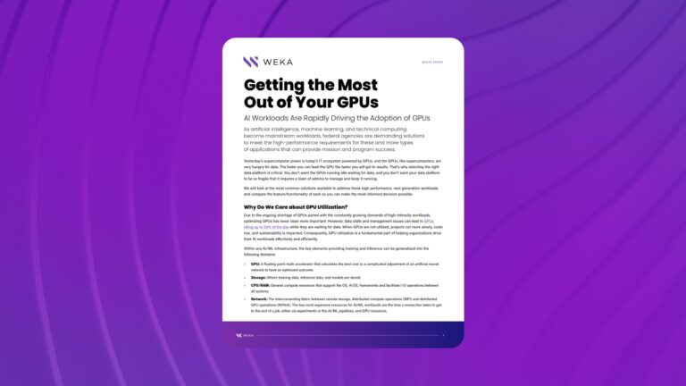 Getting the Most Out of Your GPUs