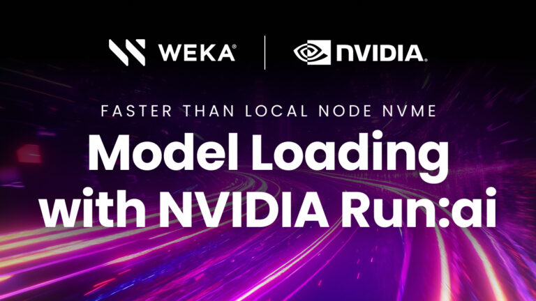 Model Loading that is Faster than Local Node NVMe with NVIDIA Run:ai