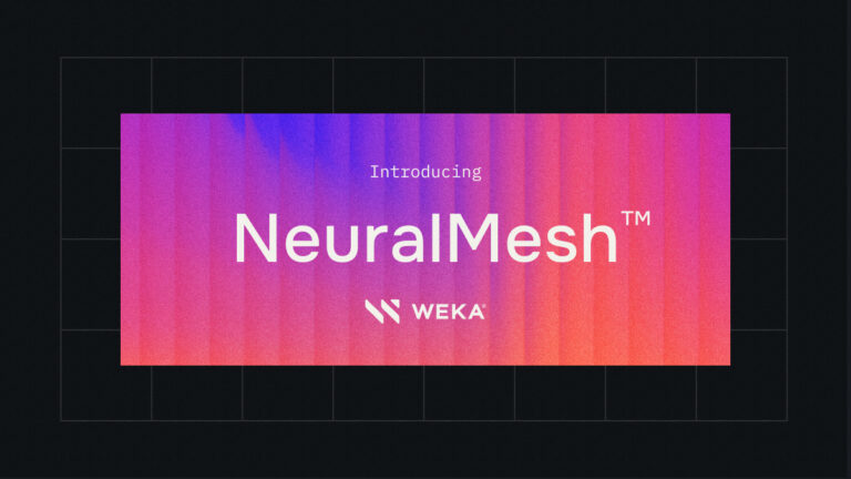 WEKA Introduces NeuralMesh: An Intelligent, Adaptive Foundation For AI Innovation, Purpose-Built for The Age of Reasoning