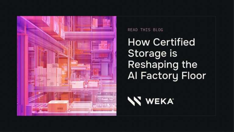 How Certified Storage is Reshaping the AI Factory Floor
