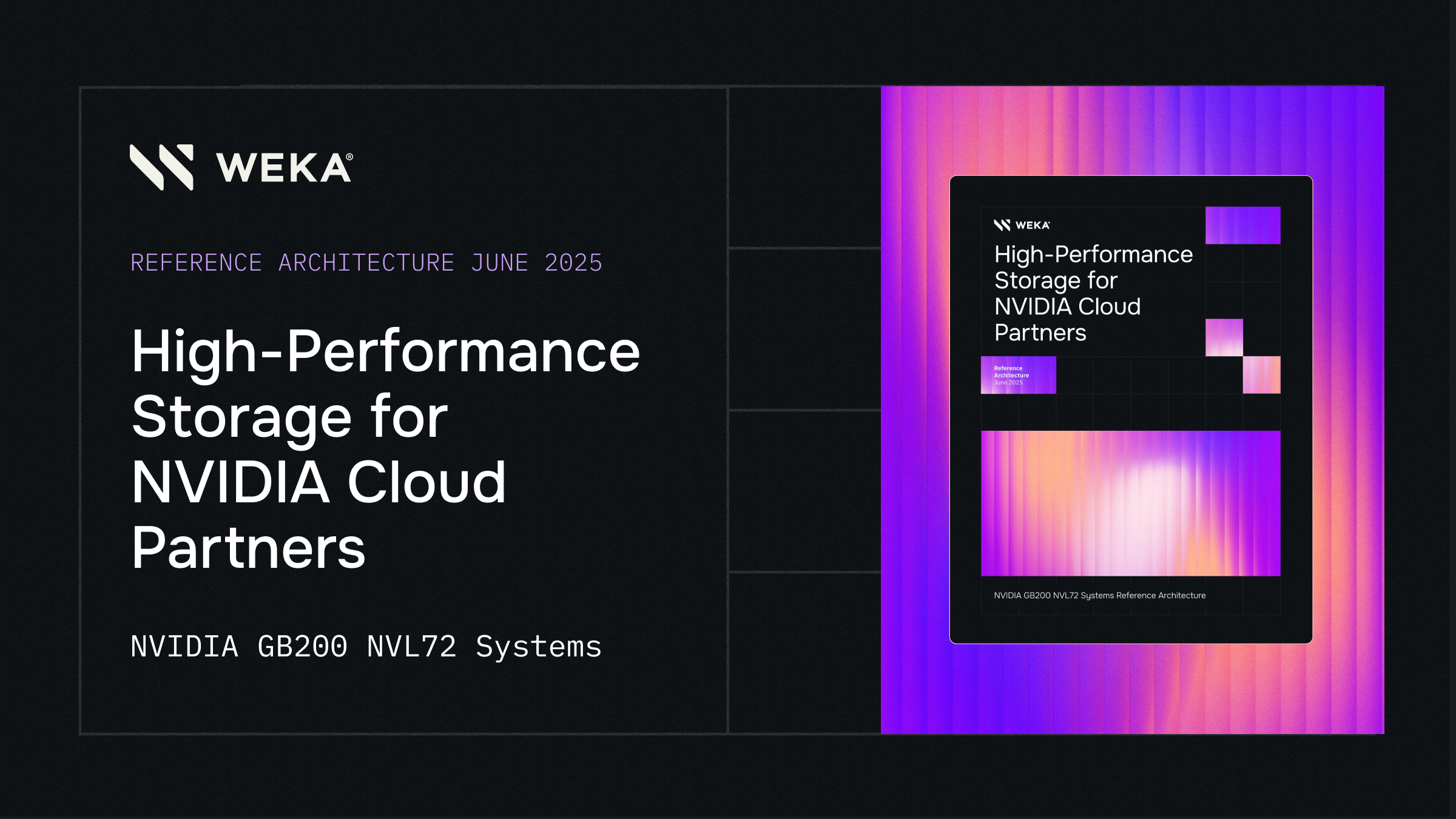 NVIDIA® GB200 NVL72 Systems Reference Architecture for Cloud Partners