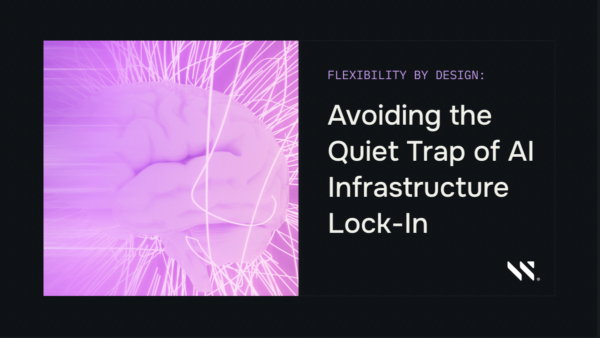 Flexibility by Design: Avoiding the Quiet Trap of AI Infrastructure Lock-In