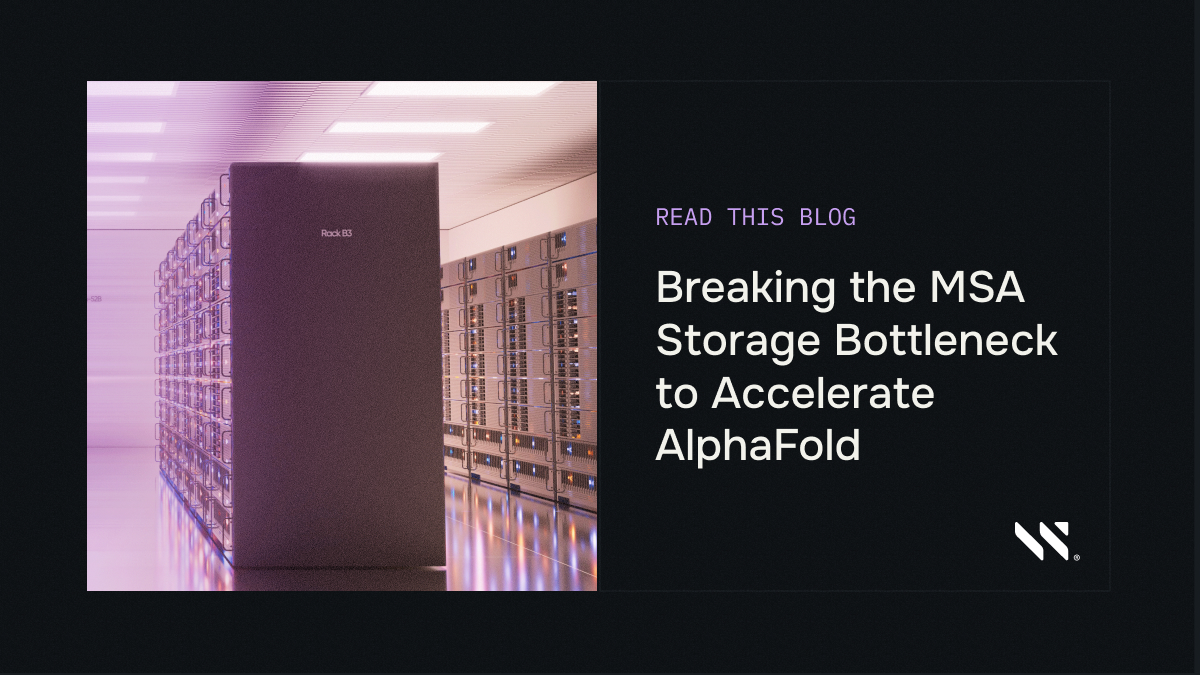 Breaking the MSA Storage Bottleneck to Accelerate AlphaFold