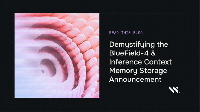 Demystifying the BlueField-4 & Inference Context Memory Storage Announcement
