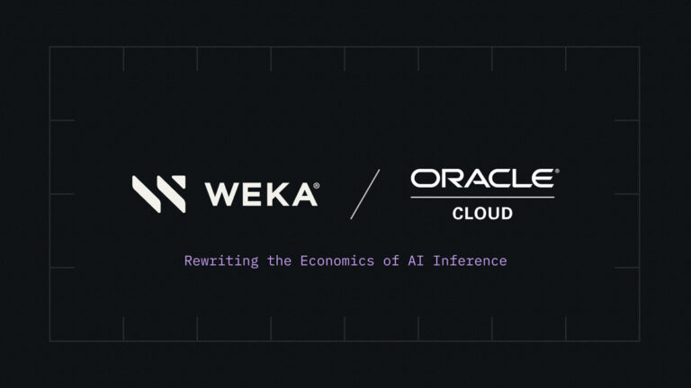 WEKA and Oracle Cloud Infrastructure Validate 10x Throughput Gains for Long-Context AI Inference