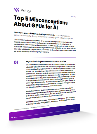 Top 5 Misconceptions About GPUs for AI