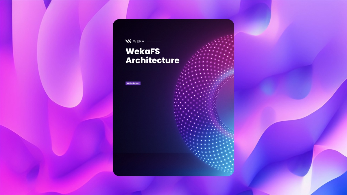 WEKA Architectural Whitepaper