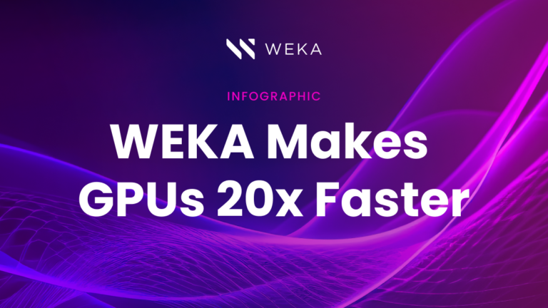 WEKA Makes GPUs 20x Faster