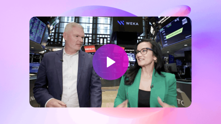 NYSE Floor Talk: WEKA Officially Becomes A Unicorn!