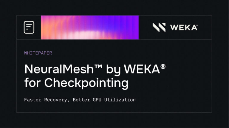 Checkpointing for Resiliency and Performance in AI Pipelines
