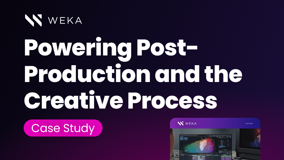 Powering Post-Production and the Creative Process