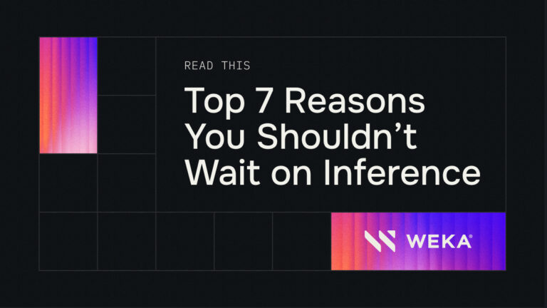 Top 7 Reasons You Shouldn’t Wait on Inference