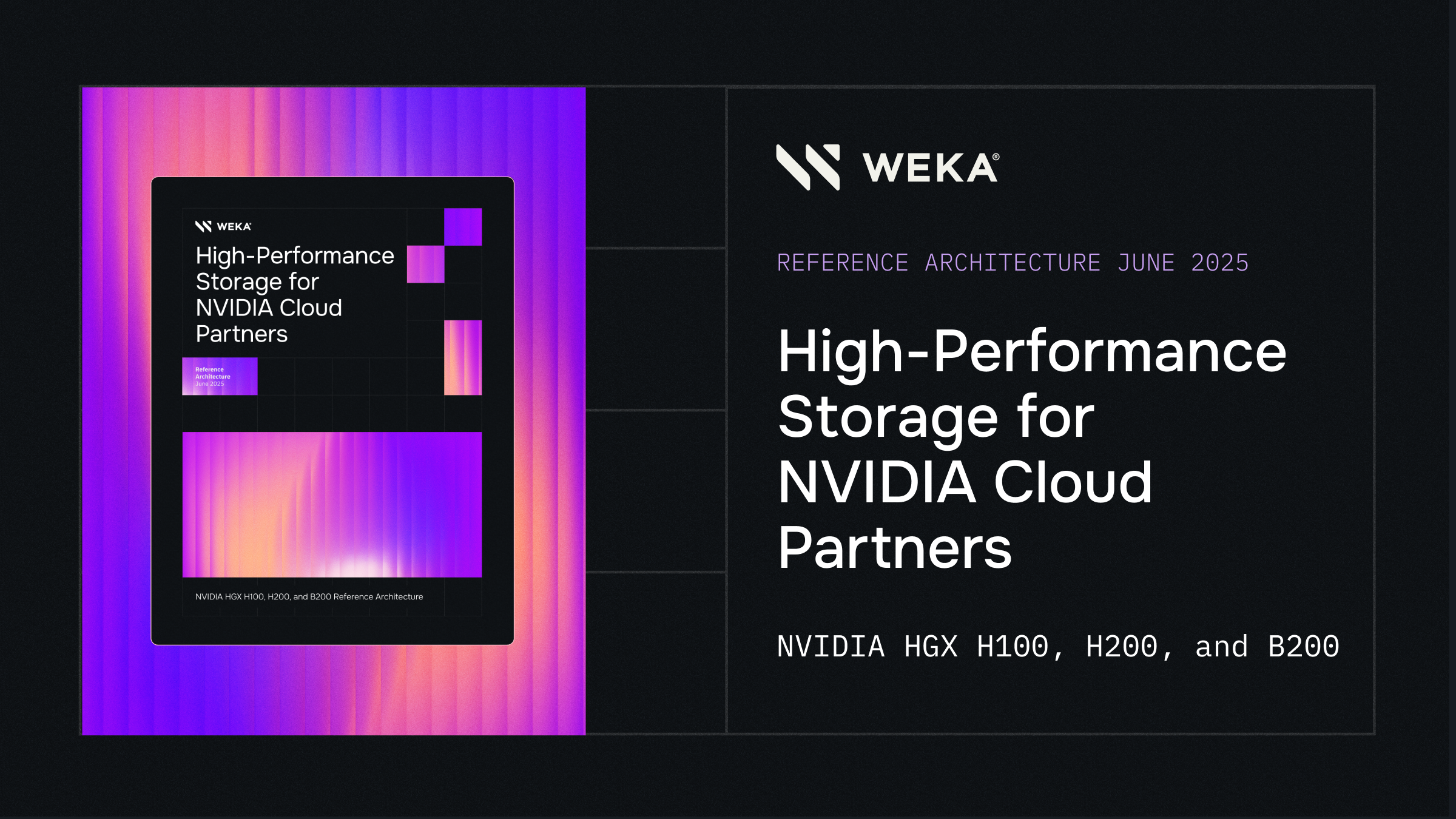 NVIDIA® HGX H100, H200, and B200 Reference Architecture for Cloud Partners