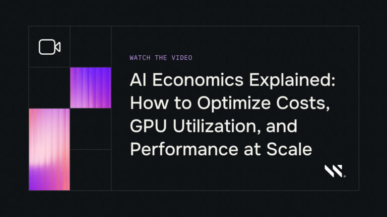 AI Economics Explained: How to Optimize Costs, GPU Utilization, and Performance at Scale