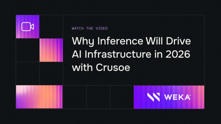 Why Inference Will Drive AI Infrastructure in 2026 with Crusoe