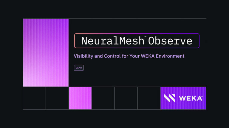 Demo: Visibility and Control for Your NeuralMesh Environment