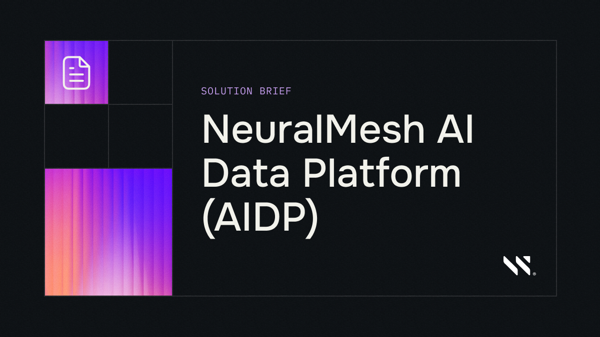 NeuralMesh AI Data Platform (AIDP)