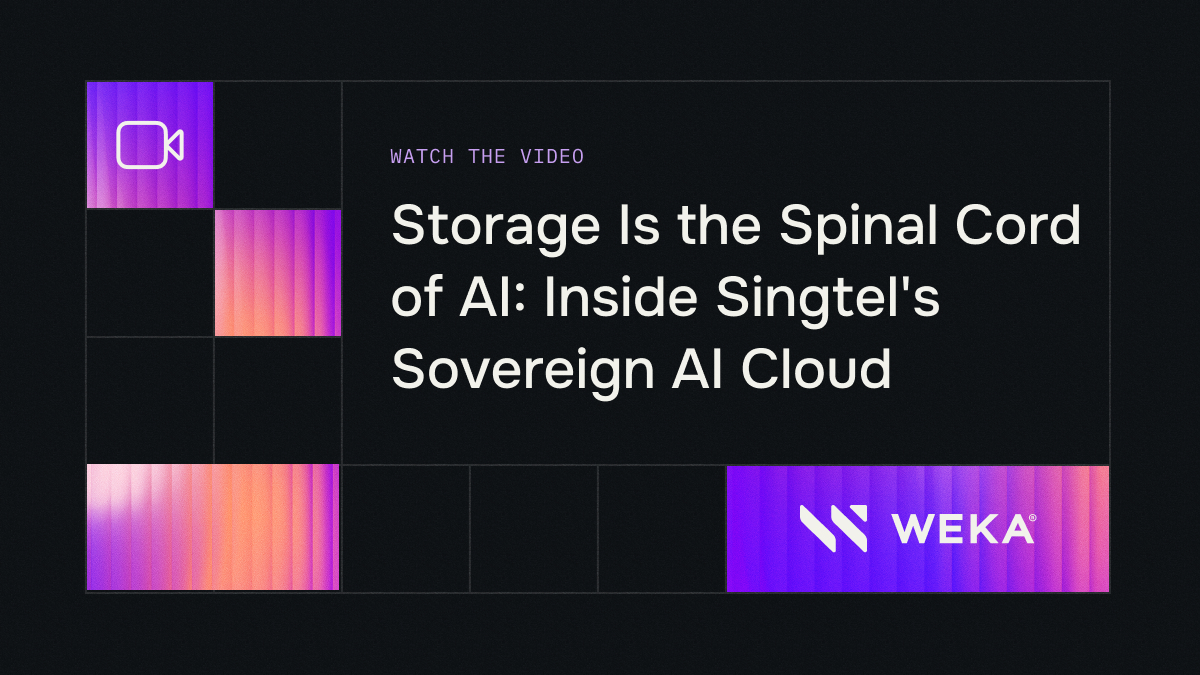 Storage Is the Spinal Cord of AI: Inside Singtel’s Sovereign AI Cloud