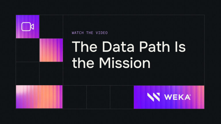 The Data Path Is the Mission