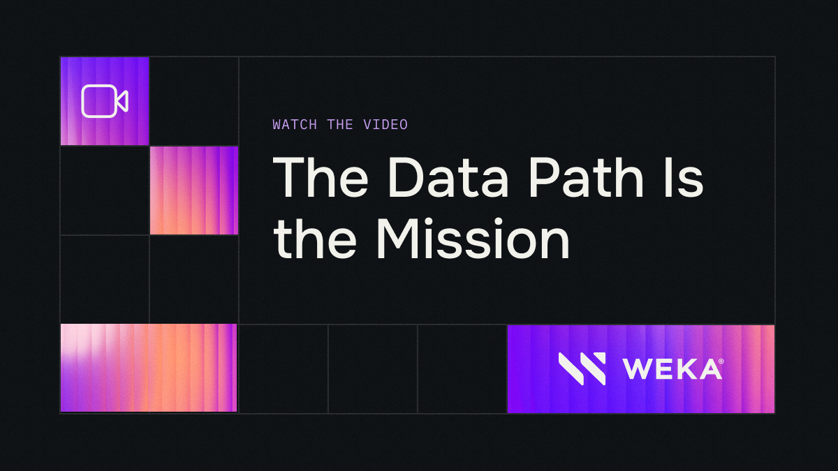 The Data Path Is the Mission